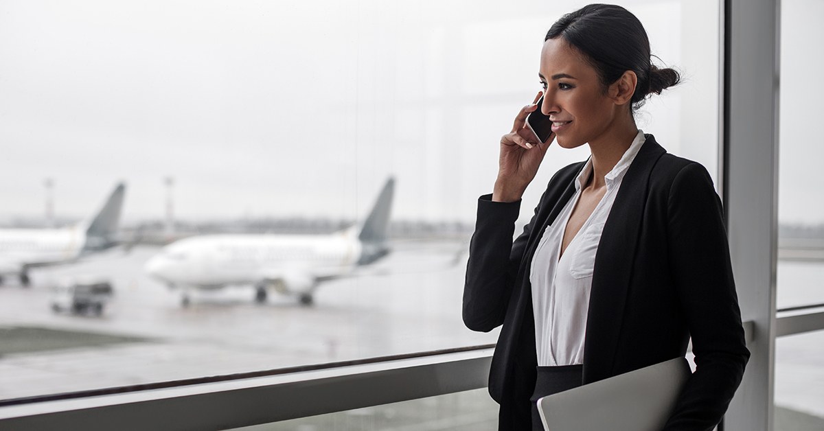 Femme aéroport Femme aéroport